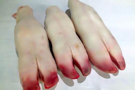 Frozen Veal Feet